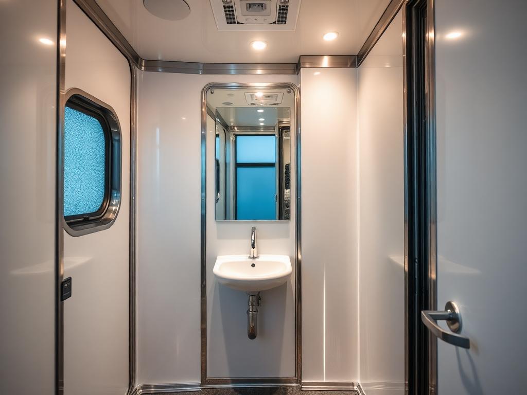 Luxury Restroom Trailers in New Castle, IN